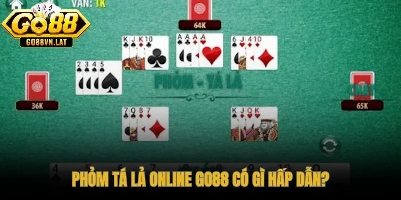 Bốn sảnh phỏm tá lả online từ 500 chip đến không giới hạn