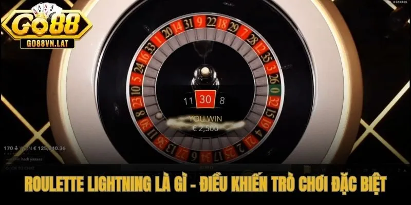 Roulette Lightning với hệ số nhân sét đánh biến mỗi vòng quay